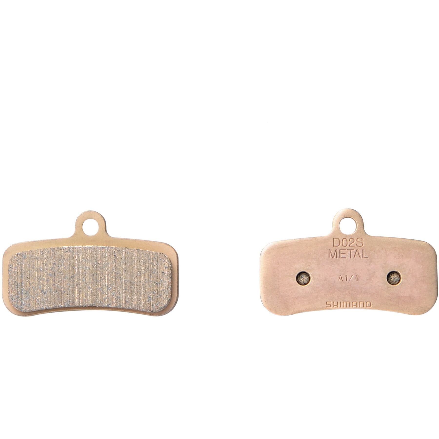 BRBX D02S metal pad steel back