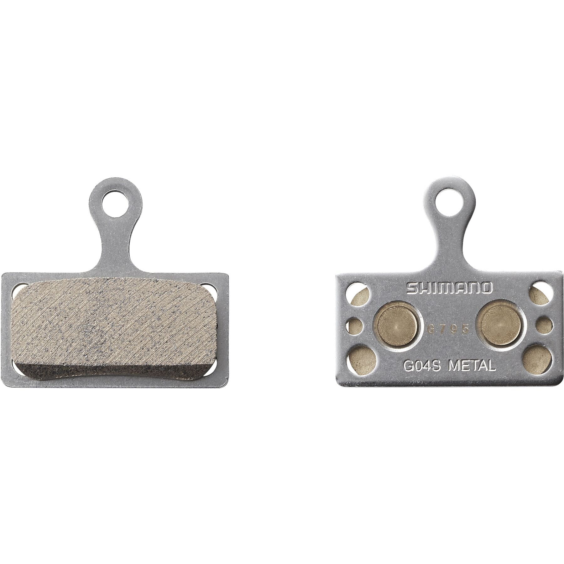 BRBX G04S metal pad steel back