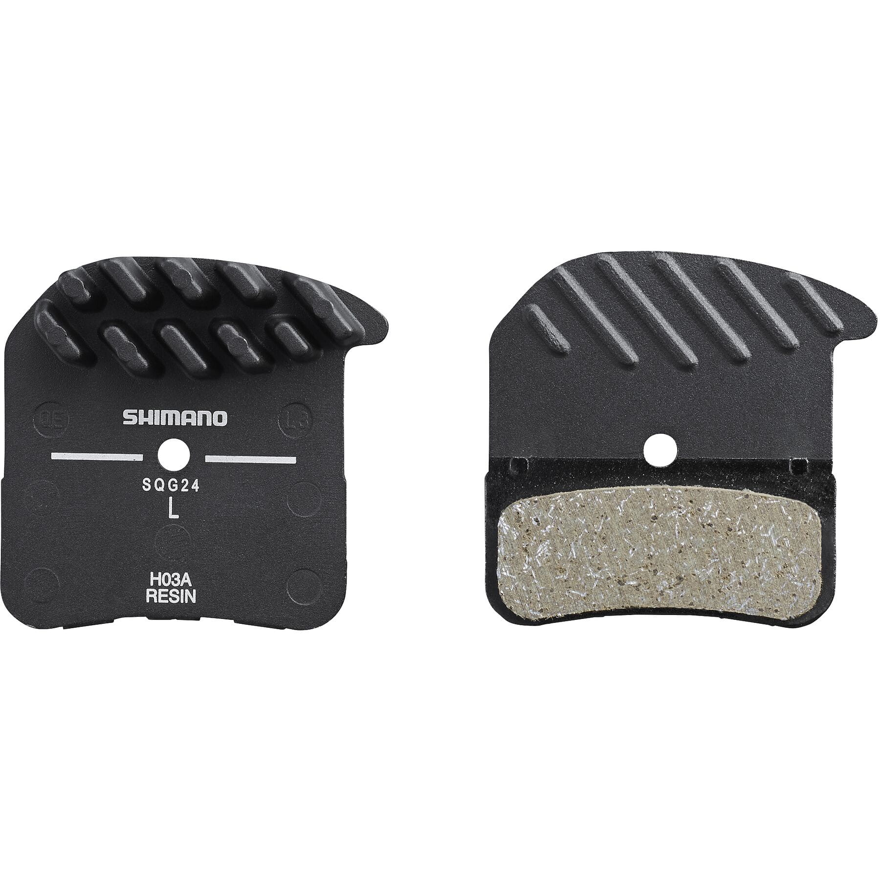 BRBX H03A resin pad alloy back w/fin