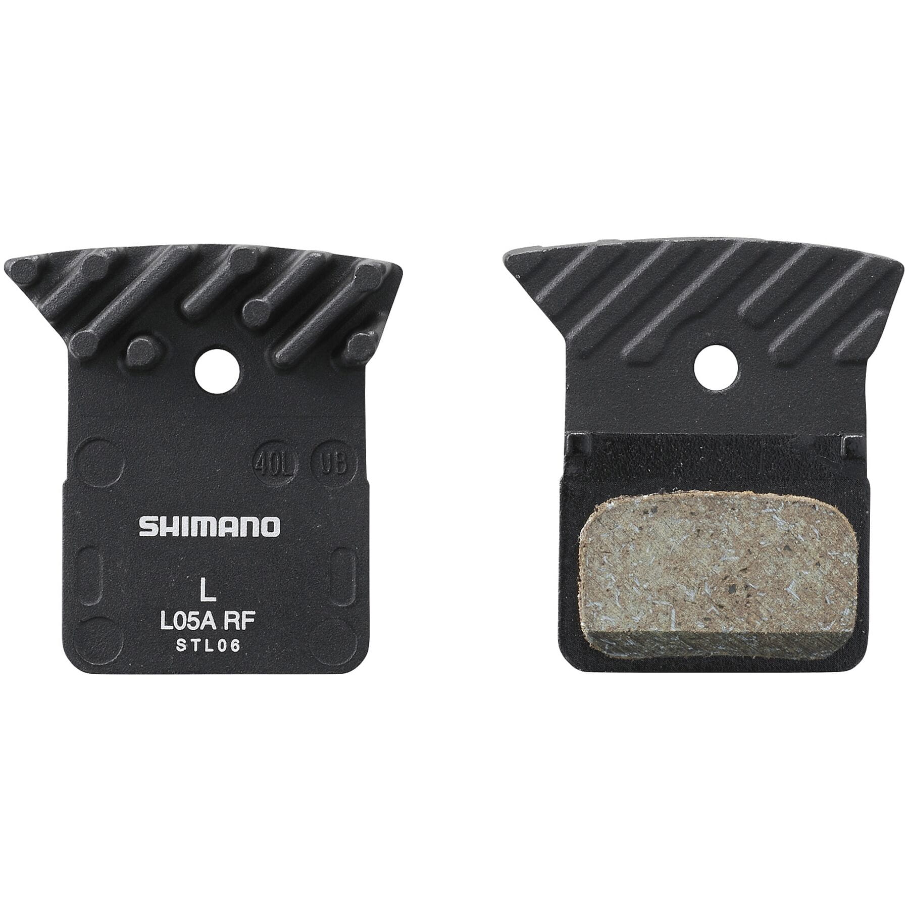 BRBX L05A resin pad alloy back w/fin