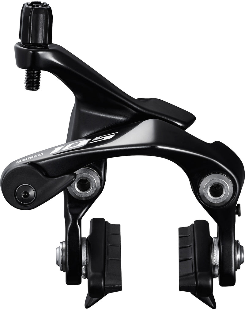 Shimano R7010 105 brake callipers, direct mount, black, front