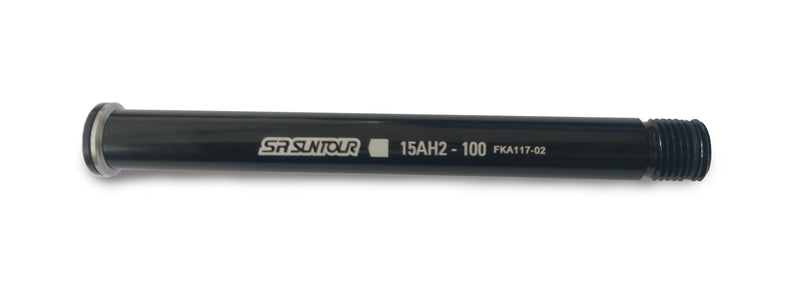 SR SUNTOUR 100MM O.L.D. BOLT TYPE THROUGH AXLE XCM 34