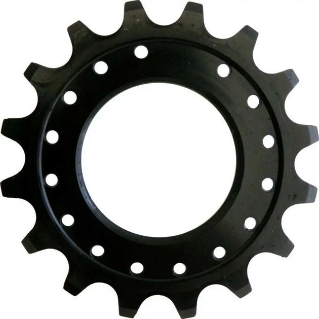 18T 1/8" Acor Black Single Sprocket