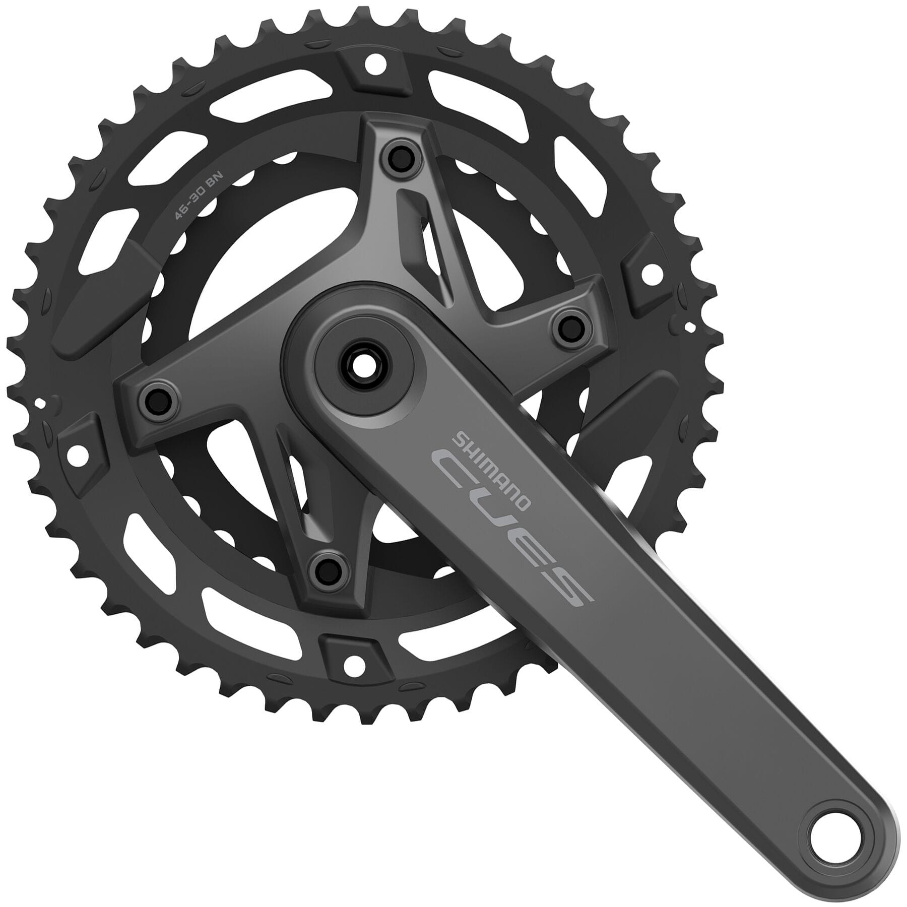 Shimano Cues Chainset FCU6000 Cues 9/10s 170mm 46/30T