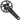 Shimano FC-UT400-1 CUES square taper chainset, for 9/10/11-speed
