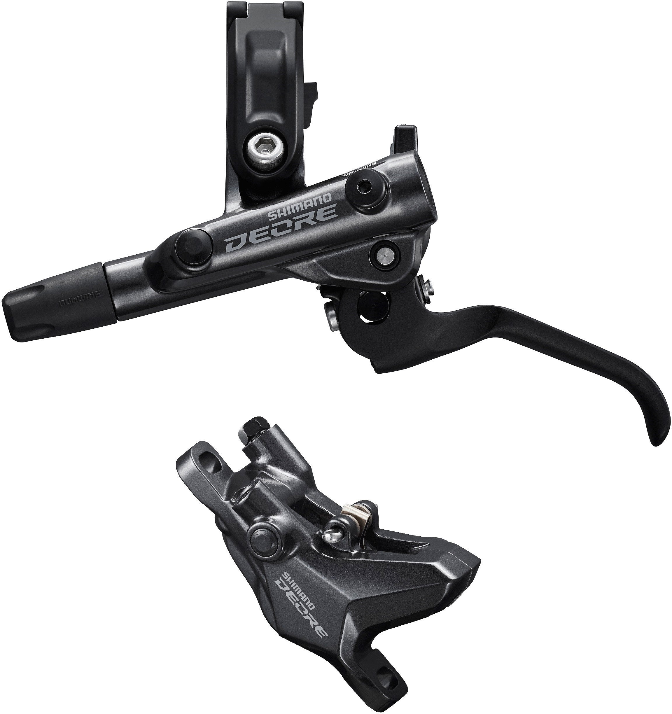 Post Mount Calliper BR-M6100/BL-M6100 Deore bled brake lever/post mount 2 pot calliper ...