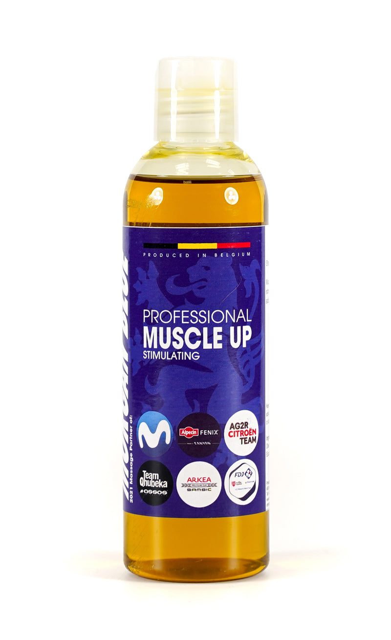 Muscle Up Massage Oil 200ml Bottle