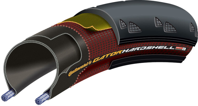 Continental Gatorhardshell Black Tyre (Rigid)