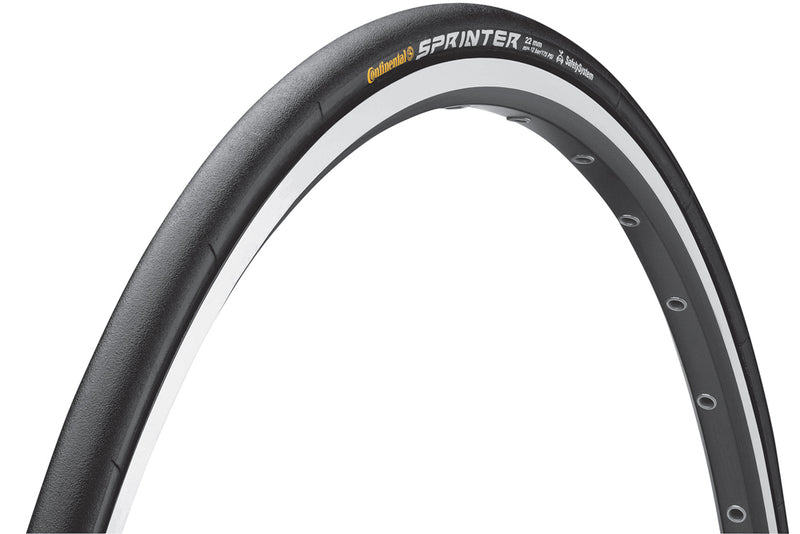 Continental Sprinter "Black Chili" Tubular in Black