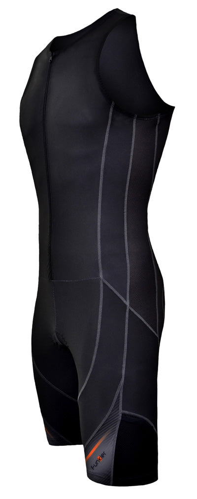 Funkier Pace TRS-4503-SG-1 Gents Tri Suit in Black