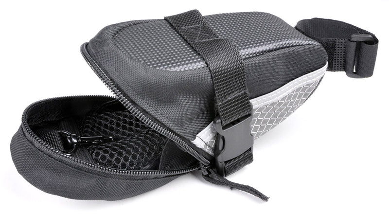 Lotus SH-6702 L Commuter Saddle Bag - Large in Black (1.2L)