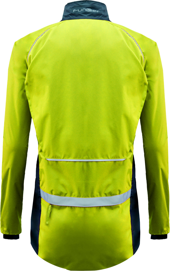 Funkier Attack WJ-1327 Gents Waterproof Jacket in Yellow Small