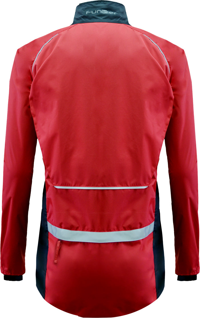 Funkier Attack WJ-1327 Gents Waterproof Jacket in Red