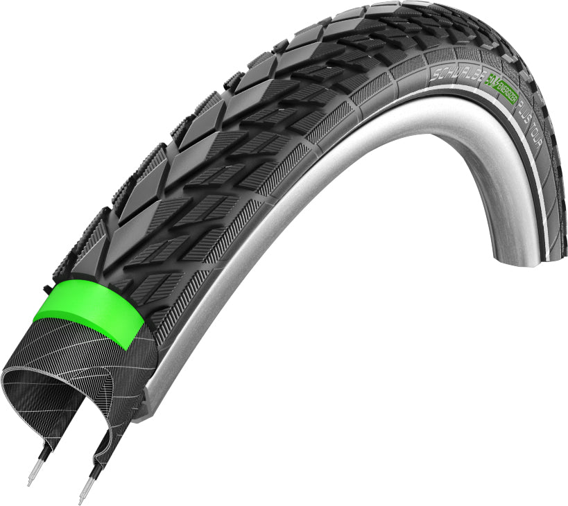 Schwalbe Energizer Plus TOUR GreenGuard Energizer Compound in Black/Reflex (wired)