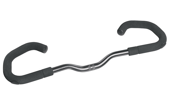 Ergotec ASH Basic Sport / Comfort Riser Handlebars 25.4mm 600mm in Silver