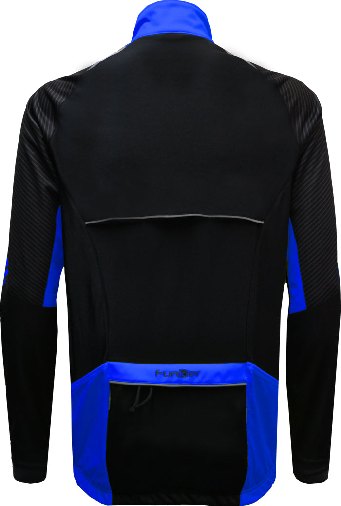 Funkier Tornado WJ-1326 Gents TPU Thermal Jacket in Black/Blue