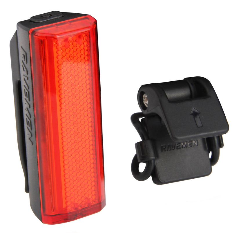 Ravemen TR20 USB Rechargeable Rear Light in Black (20 Lumens)