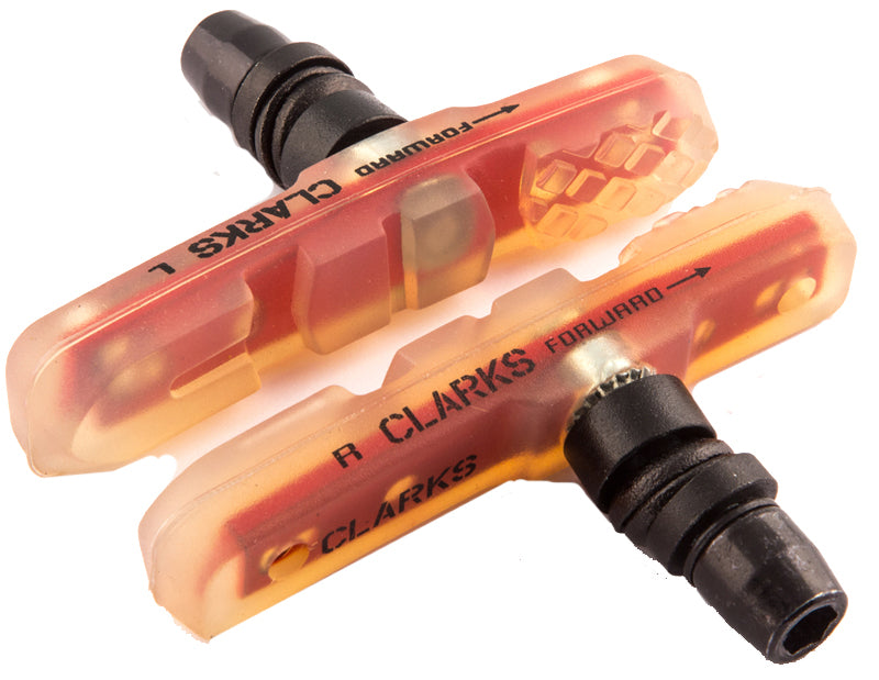 Clarks CPS960 - 72mm BMX Brake Blocks, Unique Styling & Powerful Braking Compound