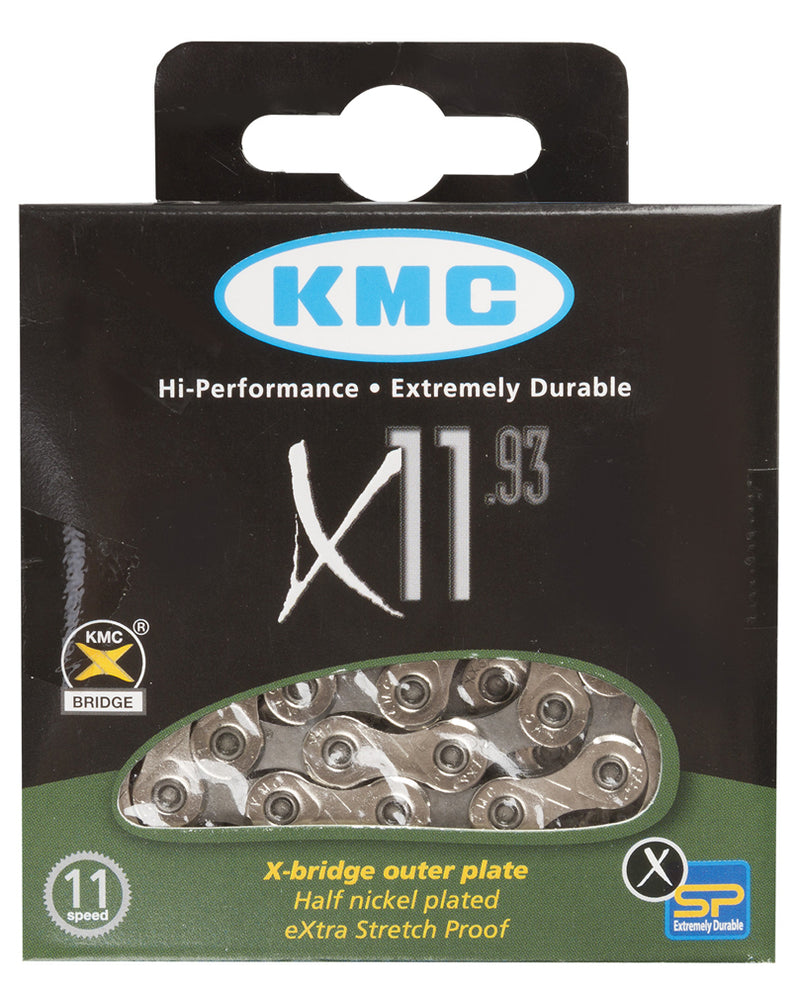 KMC X-11 - 11 Speed Grey Chain (boxed)