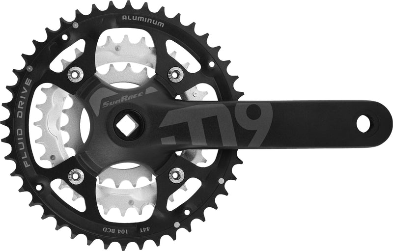 SunRace FCM914 - 9 Speed 44/32/22T 175mm Chainset