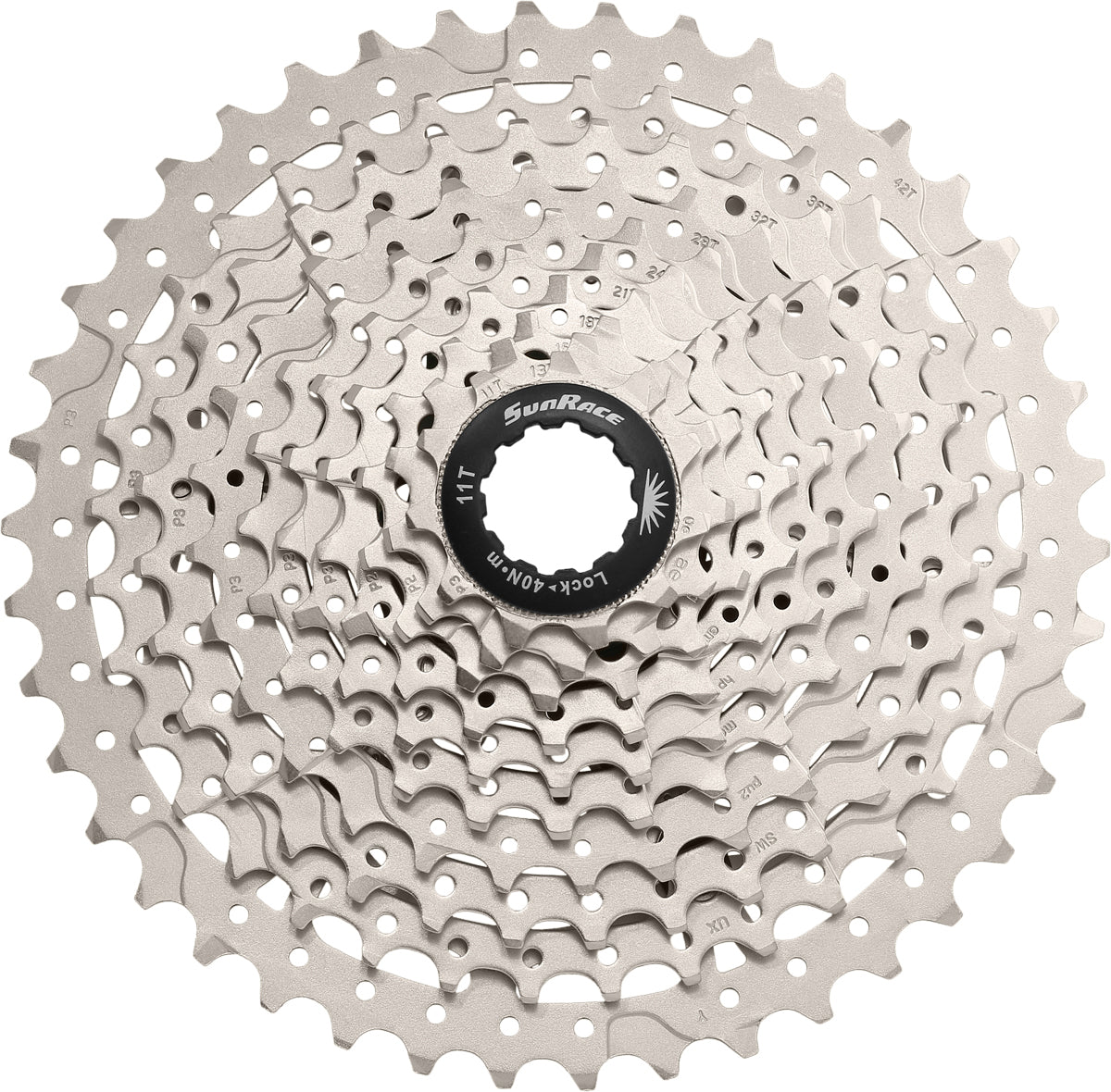 SunRace CSMS3 - 10 Speed MTB 11-42T Metallic Cassette