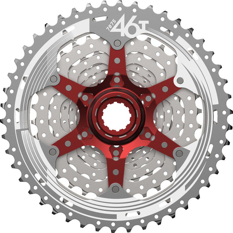 SunRace CSMX3 - 10 Speed MTB 11-42T Metallic Cassette