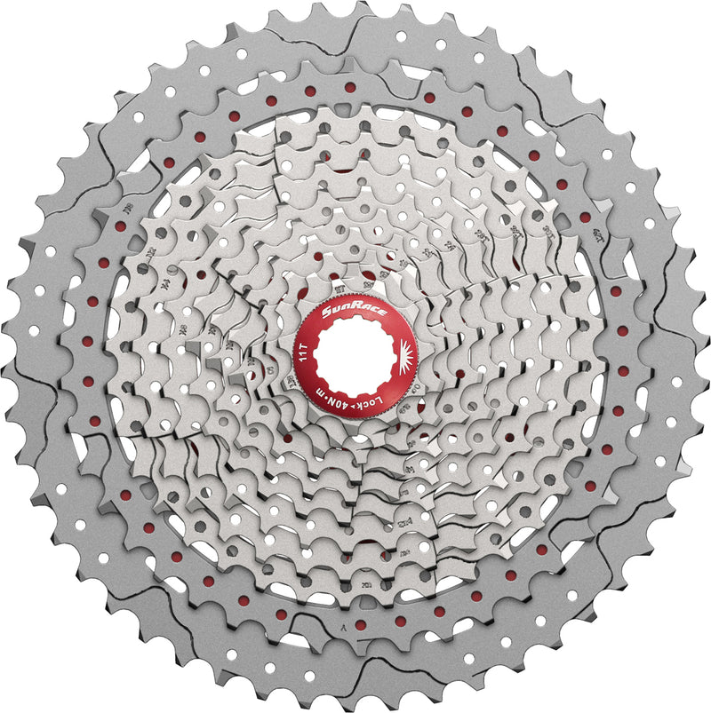 SunRace CSMX80 - 11 Speed MTB 11-51T Metallic Cassette