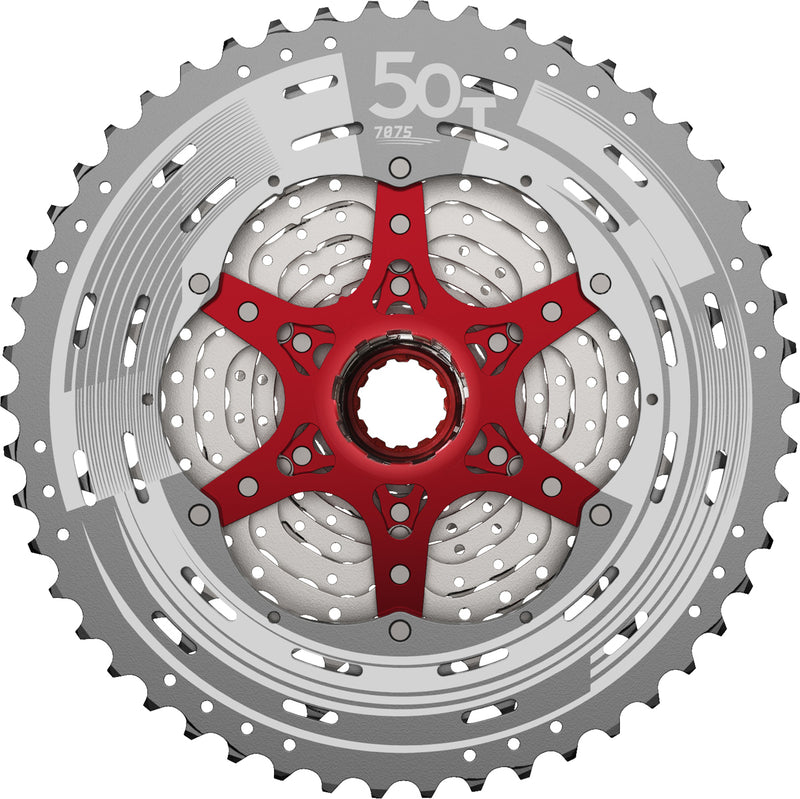 SunRace CSMZ90 - 12 Speed MTB 11-50T Metallic Cassette