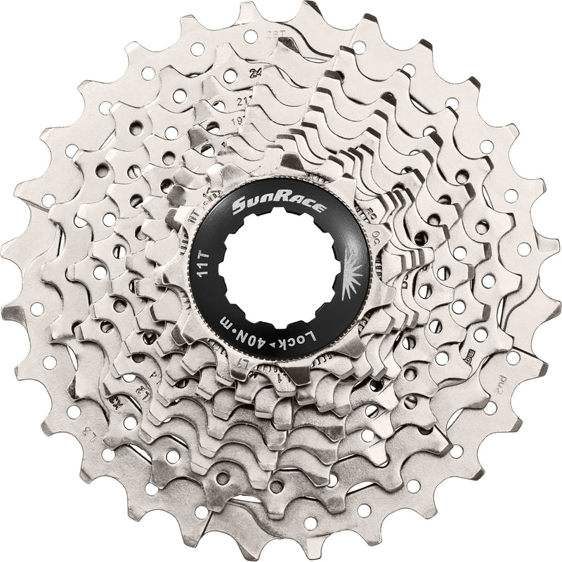 SunRace CSRS0 - 10 Speed Road 11-25T Metallic Cassette