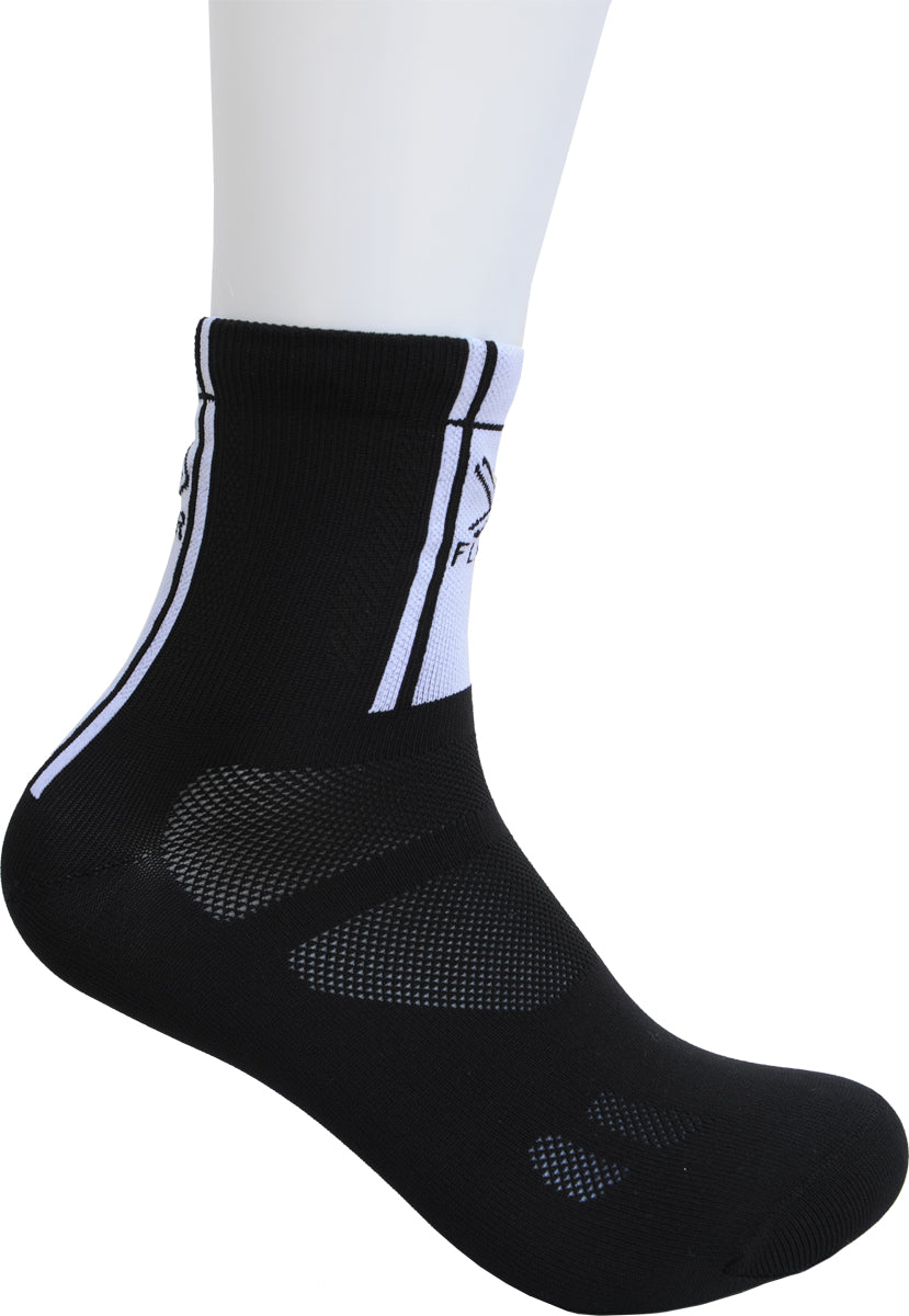 FLR Elite 5.5" Long Lightweight Socks in Black