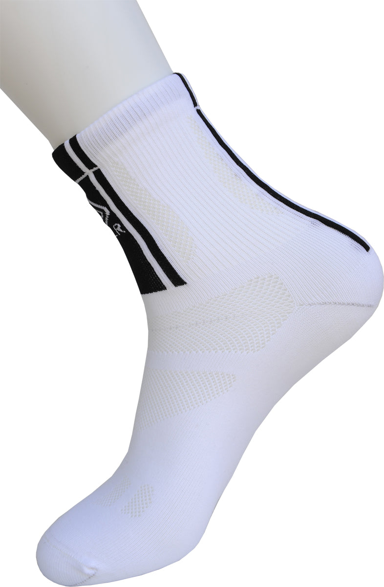 FLR Elite 5.5" Long Lightweight Socks in White