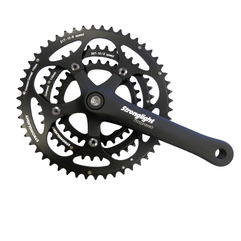 Stronglight Impact Tandem 48/38/28 Chainset 170mm