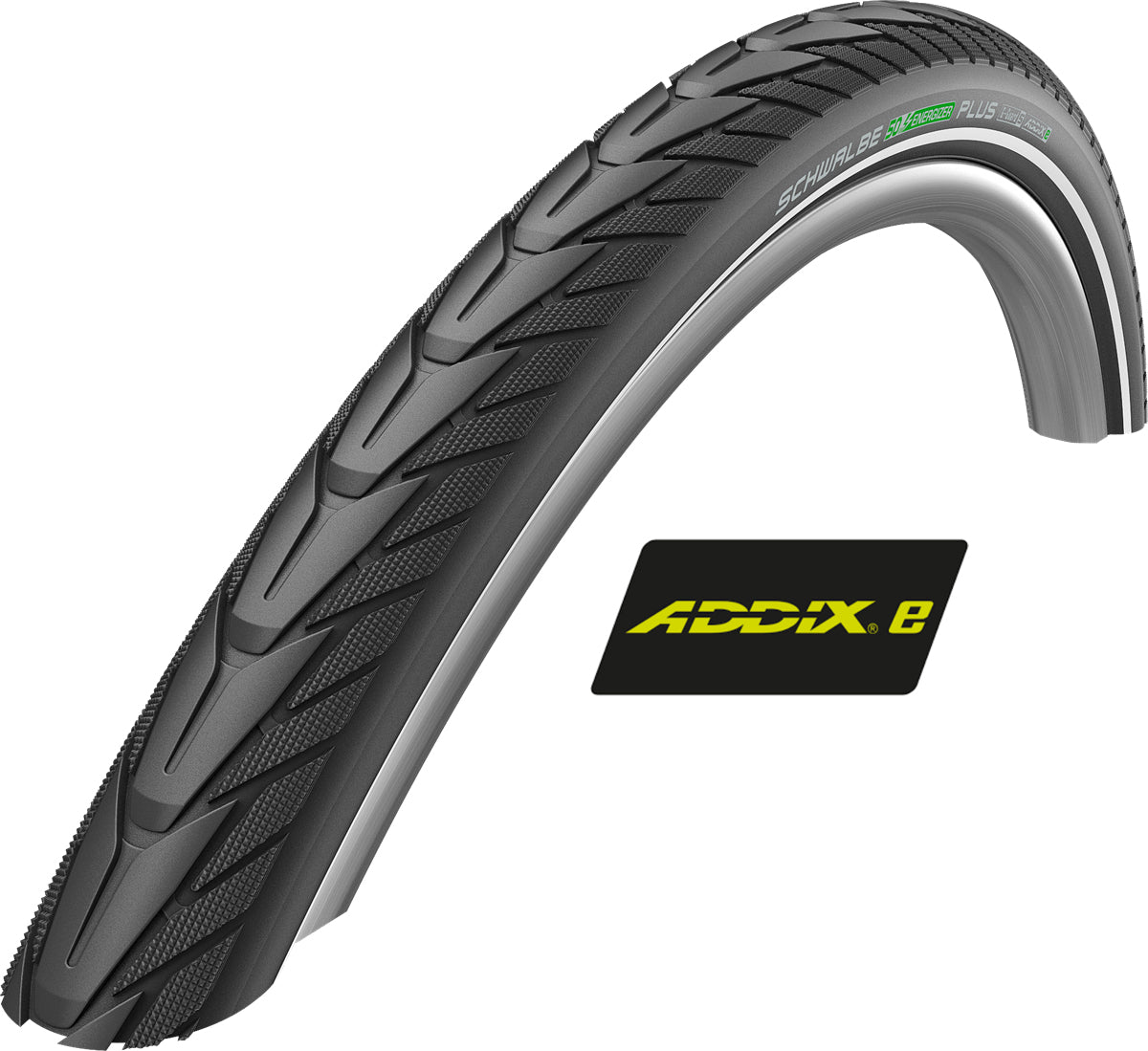 Schwalbe Addix-E Energizer Plus GreenGuard Energizer Compound in Black/Reflex (Wired)