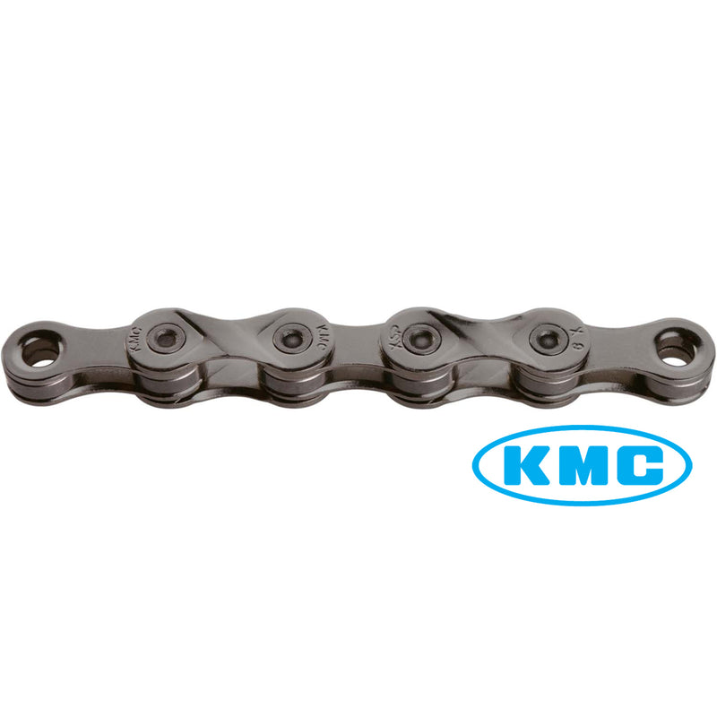 KMC X9 - 9 Speed Chain in Grey/Grey (Loose)