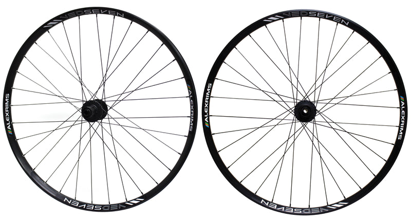 Alex VED7 - 27.5" 650B Disc Wheelset (TL-Ready) in Black