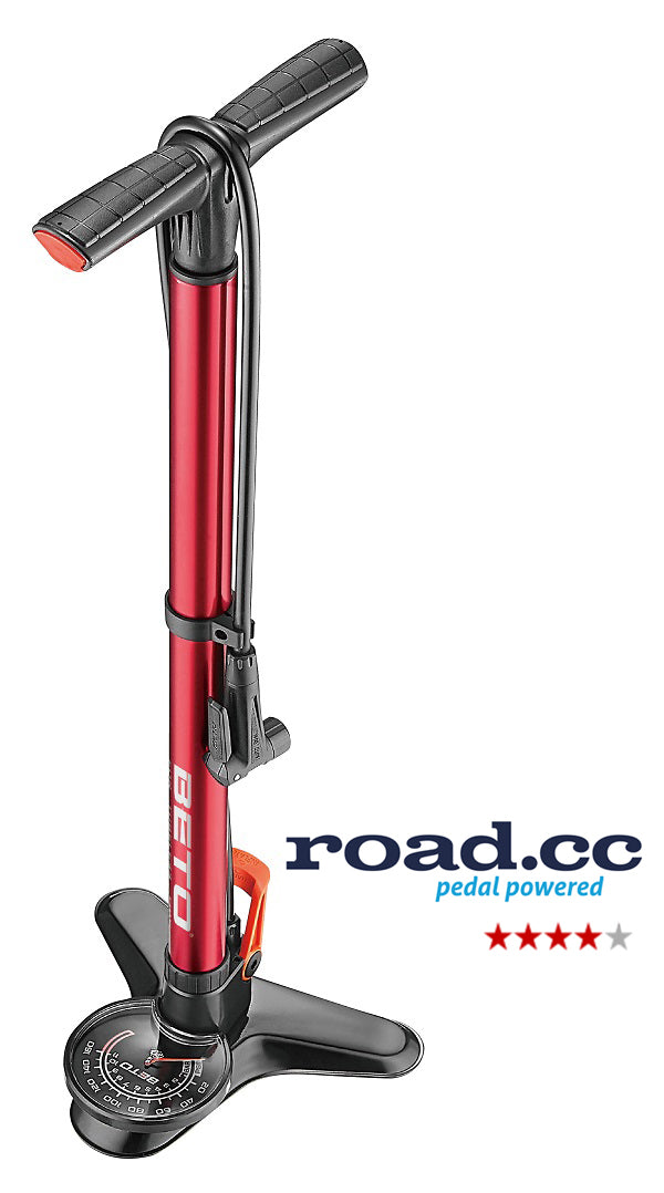 Beto Surge Tubeless Floor Pump W/Gauge