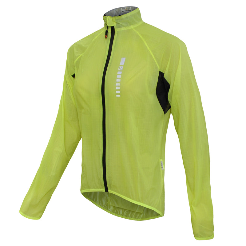 Funkier DryRide Pro Ladies Showerproof Jacket in Fluo Yellow