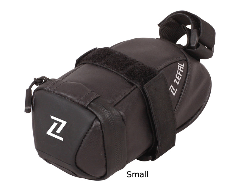 Zefal Iron Pack 2 DS (Velcro) Saddlebag in Black