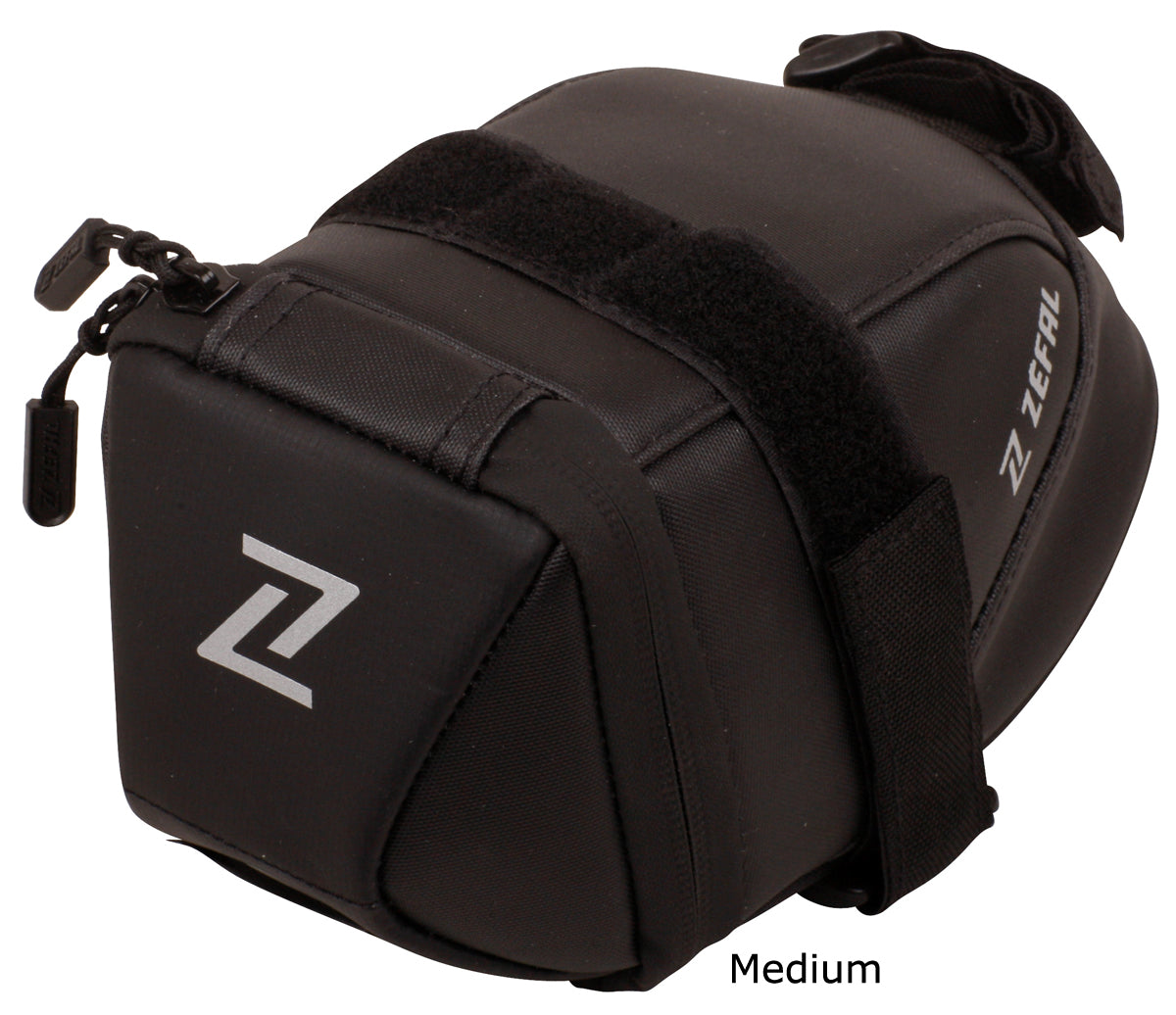 Zefal Iron Pack 2 DS (Velcro) Saddlebag in Black