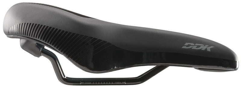 DDK D-123MF - Comfort Plus Unisex City/Trekking Saddle in Black