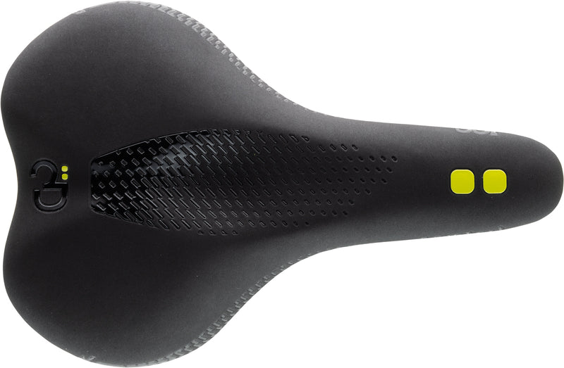 DDK D100 Comfort Density Leisure/Trekking Saddle in Black