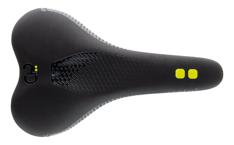 DDK D070 Comfort Density MTB/Sport Saddle in Black