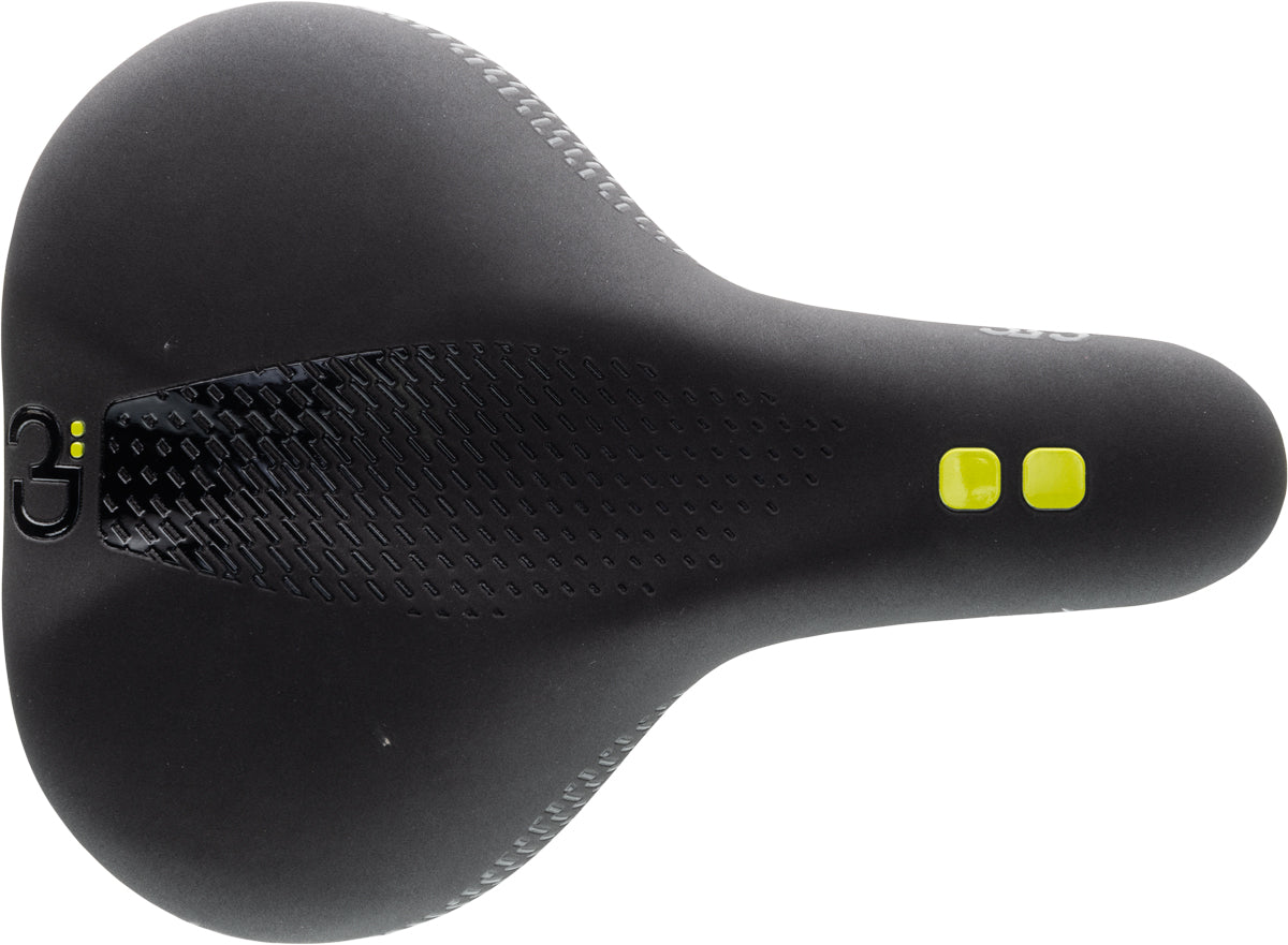 DDK D050 Comfort Density City Saddle in Black