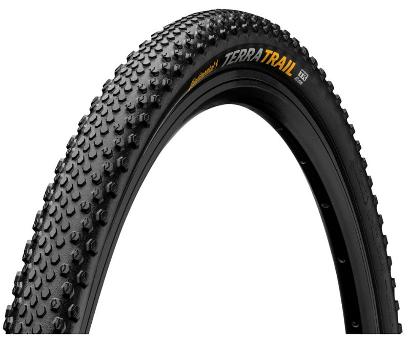 Continental Terra Trail ShieldWall Tubeless-Ready Gravel Tyre in Black (Folding)