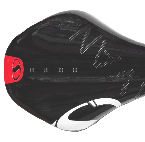 Strace (DDK) SA-5388 Road Race Saddle in Black/Red