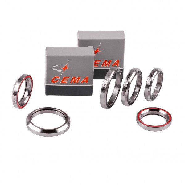 Cema Chrome Steel Headset Bearing (38 x 27.1 x 6.5mm 36/45) JS10