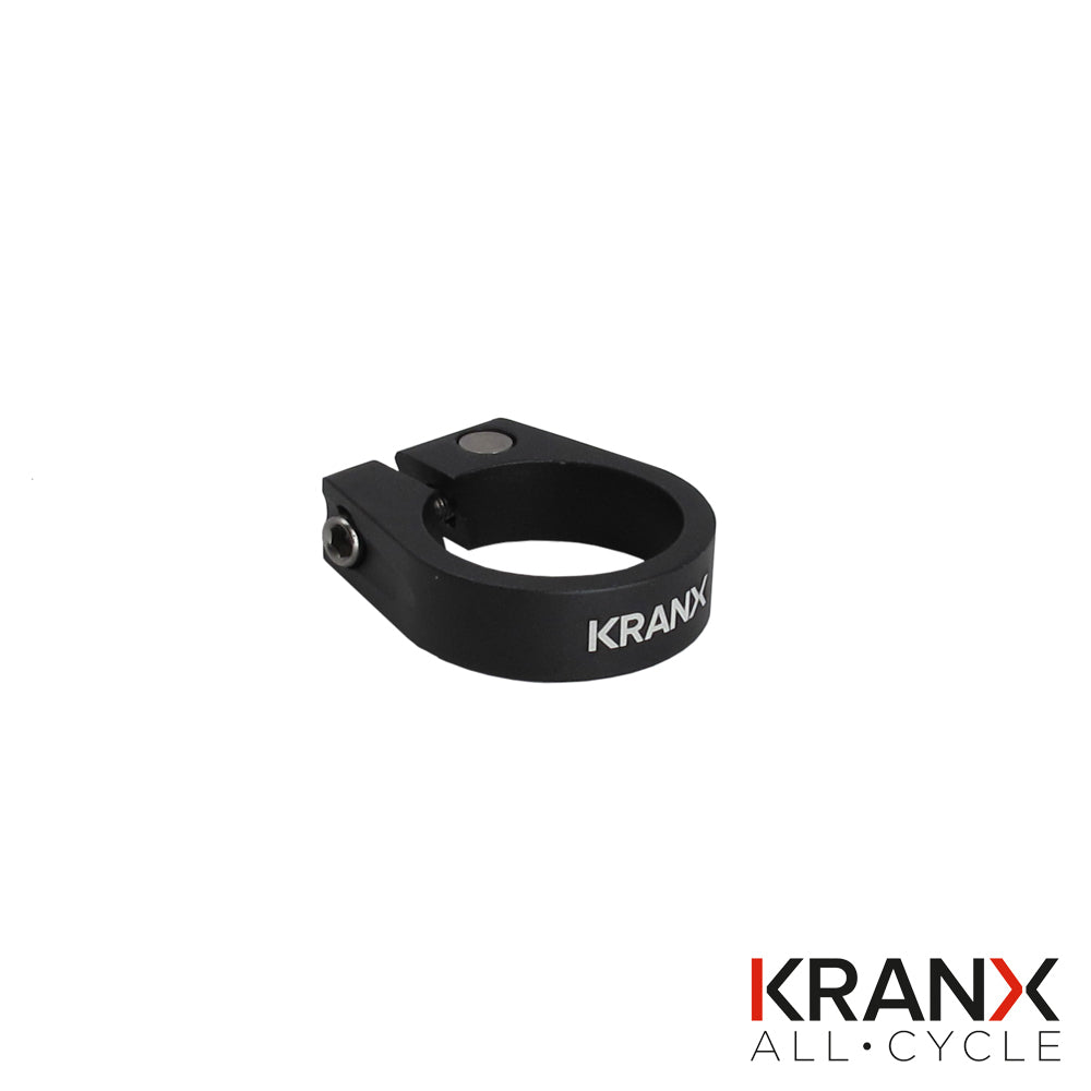 KranX Alloy Allen Key Seat Clamp in Black