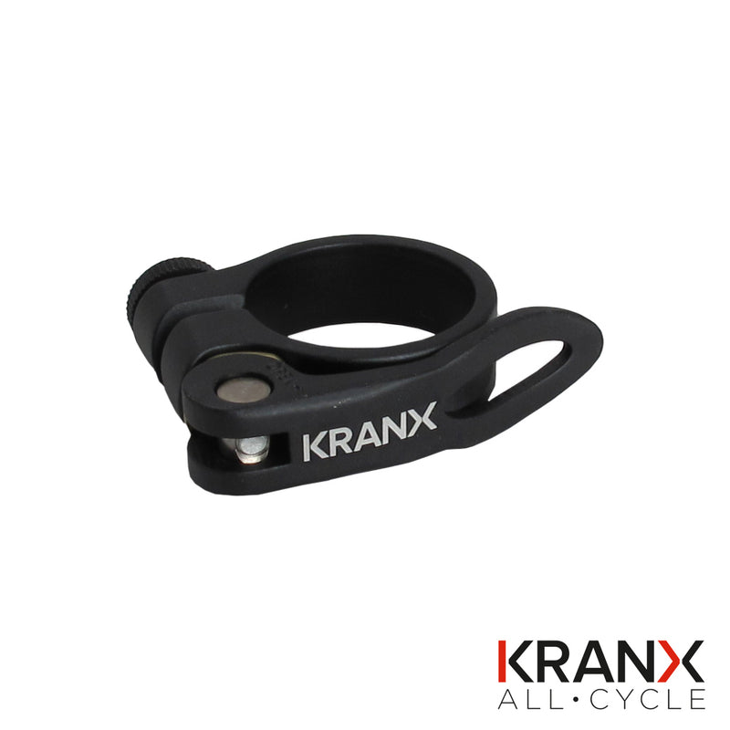 KranX Alloy Q/R Seat Clamp in Black