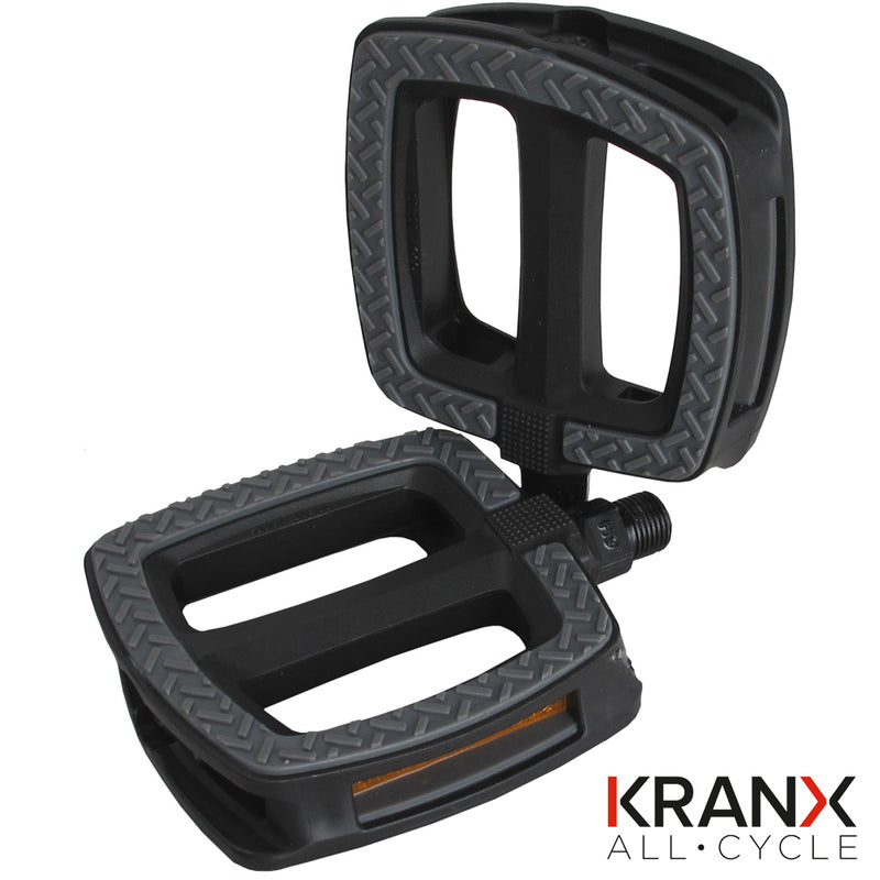 KranX UrbanGrip Polymer Bearing Plastic Pedals