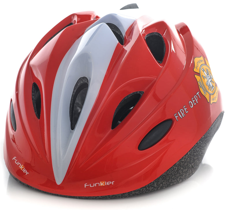 Funkier Dreamz Kids Helmet in Fire Dept Red (46-51cm)